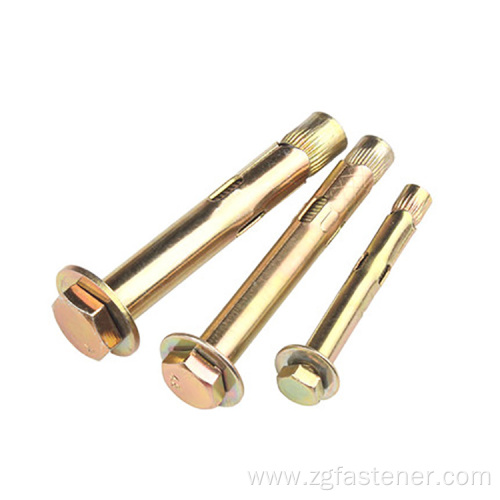 Color-Zinc Outer hexagon internal expansion bolt M6 M8 M10 M12